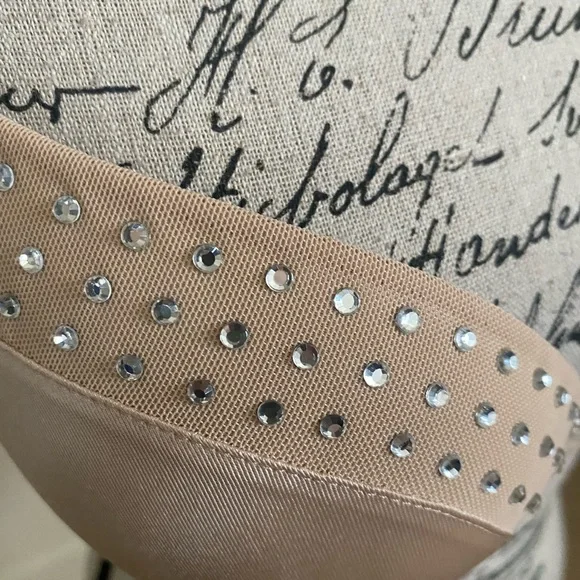 Aerie limited edition rhinestone push up bra beige nude 34C - Picture 4 of 16